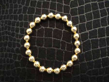Model # 3001 8 mm Rose Gold Filled with Fresh Water Pearl